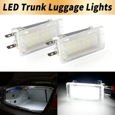 Opel Astra E F G H Agila Omega Corsa C Vectra Insignia 컨버터블 글러브 박스 램프 용 1/2X LED 트렁크 컴 파트먼트 인테리어 조명