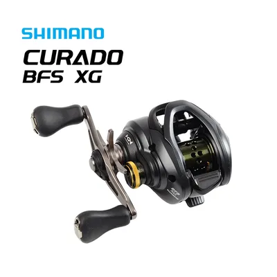 시마노 오리지널 21 CURADO BFS XG 베이트 캐스팅 낚시 릴, 8.2:1, 7 + 1BB, 최대 드래그 3.5kg, 피네스 튠 브레이크 시스템, 마이크로 모듈 기어