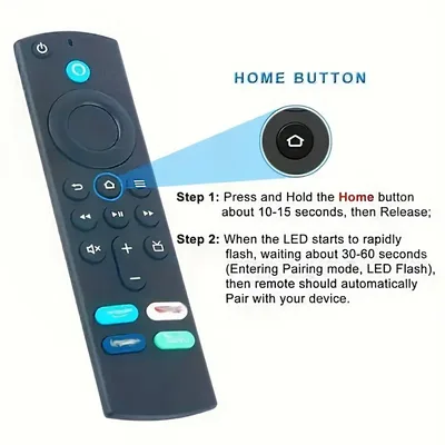 ABS 원격 제어 텔레비전 LCD TV L5B83G 화재 TV 스틱 라이트 BT 음성 원격 제어 아마존 3세대