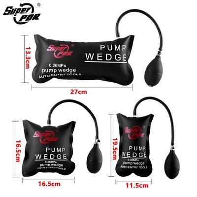 전문 자동차 문짝 창 오픈 에어백 펌프 웨지 패드 엔트리, 팽창식 심 도구, 범용 에어 펌프 웨지 수공구