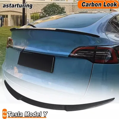 스포일러 Model3 하이랜드 고성능 ModelY Tesla Model 3/Y 2024 액세서리 자동차 외장 부품 용 후면 윙 트렁크 스포일러