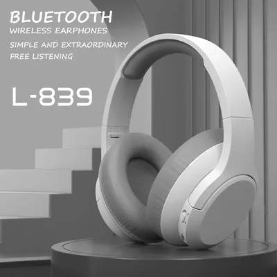 LDON 무선 헤드폰 Bluetooth 5.3 고해상도 오디오 오버이어 헤드셋 이어폰