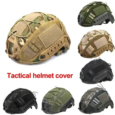빠른 MH PJ BJ 헬멧 Airsoft 페인트 볼 헬멧 커버 액세서리 사이클링 네트에 대 한 1pcs 빠른 헬멧 커버