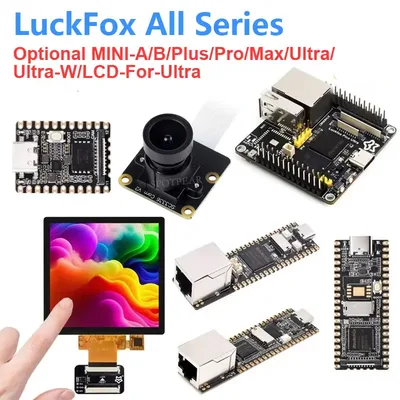 Luckfox Pico 모든 시리즈 옵션 카메라 MINI-A/B/Plus/Pro/Max/Ultra/Ultra-W/LCD-For-Ultra RV1106/RV1103 Rockchip Linux AI 보드