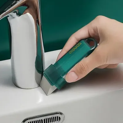 Resuable 얼룩 제거제 고무 지우개 주방 수도꼭지 Limescale 지우개 욕실 유리 얼룩 녹 제거제 청소 용품