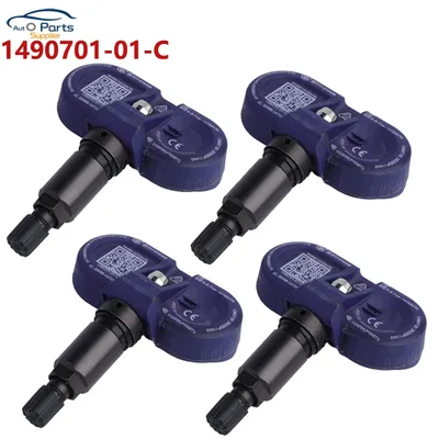 새로운 1490701-01-C 149070101C 블루투스 TPMS 타이어 밸브 테슬라 모델 S 3 X Y 타이어 압력 모니터링 시스템 수리 149070101B