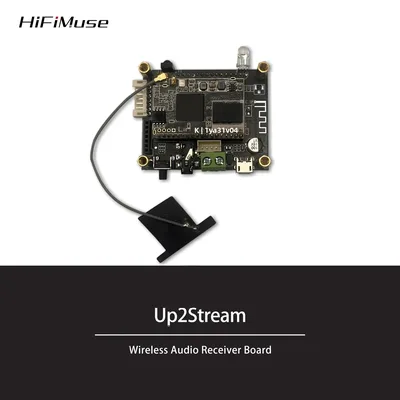 D10 WiFi 및 Bluetooth 5.0 오디오 수신 Bluetooth 모듈 I2S 아날로그 출력 ESS9023 출력 보드(Airplay DLNA Wifi 오디오 포함)