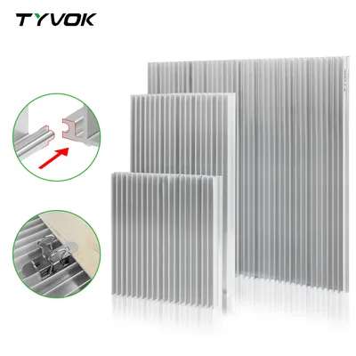 타이보크 레이저 허니콤 테이블 400x400/200x200mm 작업대 CO₂ 다이오드 레이저 플렉시블 허니콤 작업판 CNC 레이저 허니콤 패널
