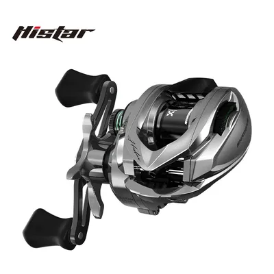 Histar Verdant BFS 초경량 탄소 섬유 바디, 내구성 7.2:1 비율, 4kg 드래그 파워, 베이트 캐스팅 낚시 릴, 118G