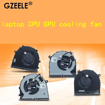 Dell G3-3779 3776 G3-3579 G3-3590 G5-5500 G5-5505 G3-3500용 새 노트북 CPU GPU 냉각 팬