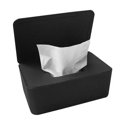 뚜껑이 달린 방진 물티슈 박스, 아기 기저귀 물티슈 보관 거치대 디펜서, 가정 자동차 사무실 종이 티슈 정리함