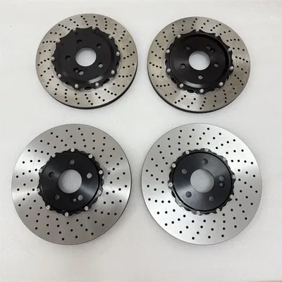 메르세데스 A35 AMG W177 595 아바스 500 아우디 닛산 폭스바겐 골프 BMW 혼다 토요타 수프라 알파 테슬라용 커스텀 브레이크 로터 디스크 세트