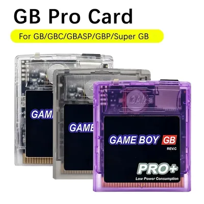 GBC 게임 카드 게임보이 카드 OS V4 2000 in 1 4GB TF 카드 포함 GB GBC GBA SP GBM GBP 게임 콘솔용 게임 카드