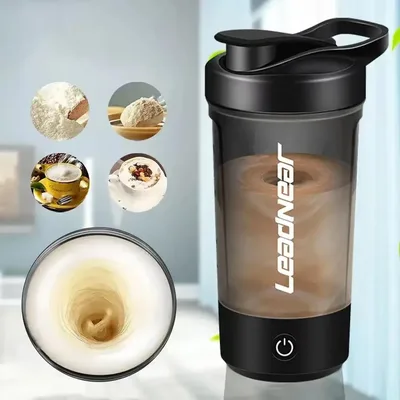 전기 블렌더 컵 휴대용 블렌더 컵 우유 분말 단백질 파우더 블렌더 자동 셰이커 컵 홈 여행 야외 스포츠 체육관