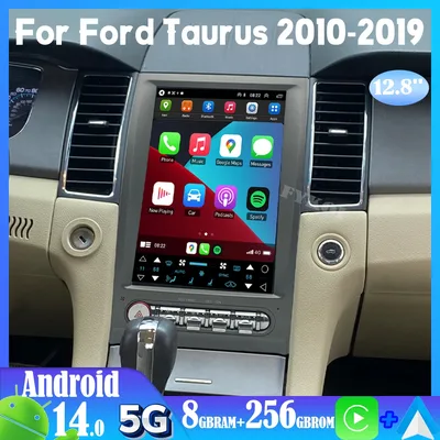 포드 타우러스 2010-2019용 안드로이드 15 자동차 라디오 자동차 멀티미디어 테슬라 화면 Carplay 자동 블루투스 GPS 4G WIFI DSP 스테레오