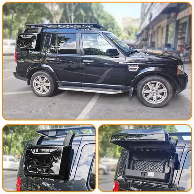 랜드로버 디스커버리 3 / 4 LR3 2003-2009 LR4 2010-2017용 차량 루프박스, 사이드 도구 장비 박스