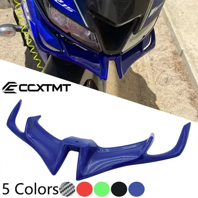 오토바이 스포일러 고정 날개 에일러론 ABS For Yamaha YZF R15 V3.0 2017-2020 For Suzuki GIXXER SF250 SF150 SF155 RS200