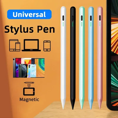 안드로이드 용 범용 스타일러스 펜 화웨이 Xiaomi 전화 용 Apple Pencil 드로잉 펜 용 iPad 용 IOS 터치 스크린 용량 성 펜