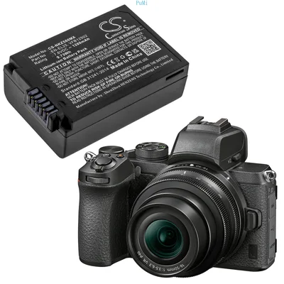 Nikon EN-EL25 VFB12502 Z50 Z50ZFC Z30 Z FC 미러리스 1280mAh 7.6V 9.73Wh용 CameronSino 카메라 리튬 이온 배터리