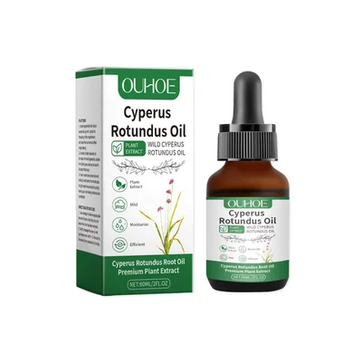 천연 Cyperus Rotundus 오일 제모 억제제 면도 진정 영양 진정 후 보습