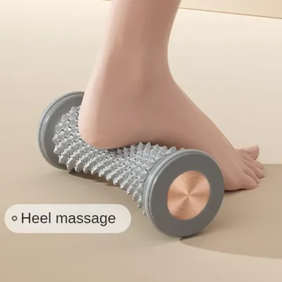 발 마사지 기계 마사지 롤러 요가 마사지 공 발바닥 근막 롤러 근육 이완 관리 플라스틱 수동 발 마사지 스파
