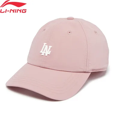 Li-Ning 유니섹스 스포츠 스타일 야구 모자 56-60cm 폴리아미드 통기성 소프트 탑 남성 여성 모자 LiNing 클래식 모자 AMYV079