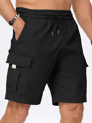 2025 여름 뉴 남성 카고 반바지 고품질 경량 멀티 포켓 캐주얼 남성 야외 스포츠 조깅 짧은 바지