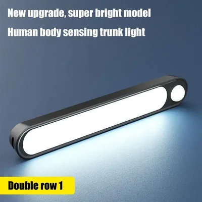 자동차 트렁크 센서 라이트 자동 트럭 조명 자동 천장 조명 USB 충전 자동차 돔 라이트 자동 지붕 수하물에 대 한 LED 자동차 램프
