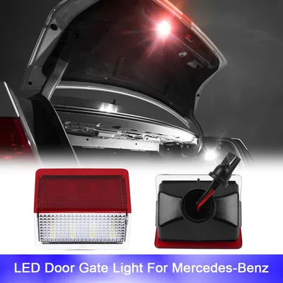 메르세데스 벤츠 GLC X253 C253 W447 X156 C117 W221 C218 X204 X205 X166 W166 LED 인테리어 트렁크 카고 게이트 조명 백라이트