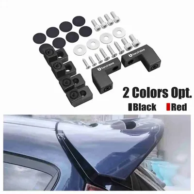 BEVINSEE 윙 스포일러 라이저 키트  포드 피에스타 MK6/Mark VI ST 모델용 (EU) 포드 피에스타 MK7 및 MK7.5 피에스타 ST180(영국) 용 (영국)