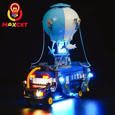 레고 77073 배틀 버스 게임 시리즈 용 MAXCXT LED 라이트 세트 DIY 장식 램프 레고 빌딩 블록 세트는 포함되지 않음