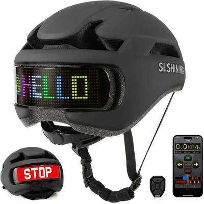 자전거 헬멧 남녀공용 조절 가능 스포츠 LED 헬멧 MTB 산악 로드 바이크 안전 사이클링 헬멧 LED 디스플레이 포함