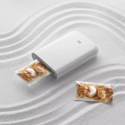 Xiaomi AR 프린터 300 인치 당 점 휴대용 사진 미니 포켓 DIY 공유 500mAh 그림 프린터 포켓 프린터 Mihome APP 사용