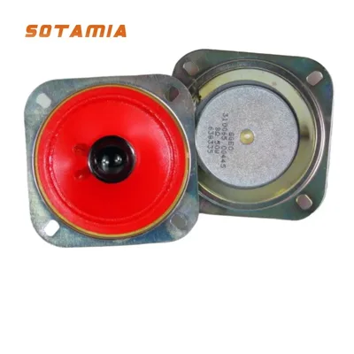 SOTAMIA 2개 2.75인치 미니 트위터 오디오 스피커 70mm 8옴 50W HIFI 트레블 스피커 DIY 사운드 음악 홈시어터 라우드스피커