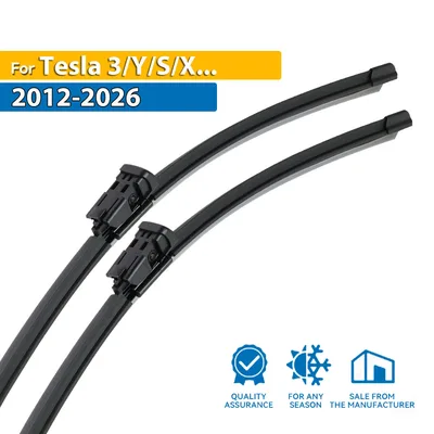 엘릭의 와이퍼 LHD 전면 와이퍼 블레이드 테슬라 모델 S 3 Y X 2012-2026 앞 유리창 클린 윈도우 자동차 레인 브러쉬