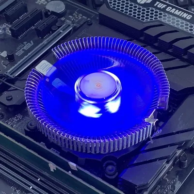 CPU 공랭식 쿨러 LED 냉각 팬 (인텔 LGA 1151 1150 1155 1156 1700 1366 1200 X79 X99 2011 AMD AM3 AM4 AM5 호환)