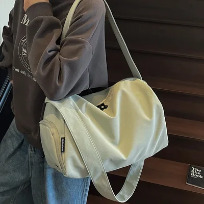 여성용 스포츠 피트니스 가방, 습식 및 건식 분리 수영 가방, 대용량 휴대용 단거리 여행 가방, 여행용 수하물 보관 가방, 신발 수납공간 포함, 요가 가방, 업무용 가방