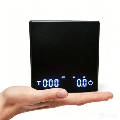 미니 디지털 커피 스케일 타이머 포함 0.1g 고정밀 USB-C 충전식 빠른 충전 에스프레소 푸어오버용 주방 저울