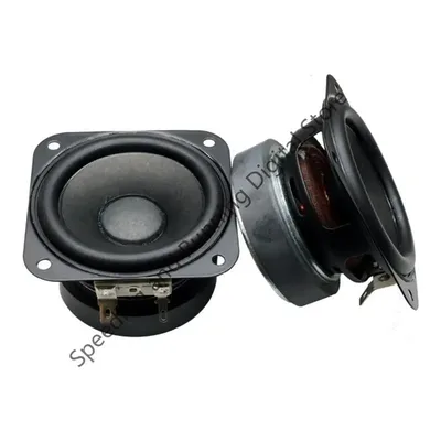 1Pc 70x70mm 2.75인치 4Ohm 15W베이스 스피커 70mm 서브우퍼 사각 스피커 DIY 홈 사운드 시어터