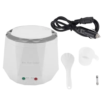 24V 전기 밥솥 1.6L 휴대용 요리 냄비 트럭 전기 밥솥 140W에 대 한 다기능 음식 기선