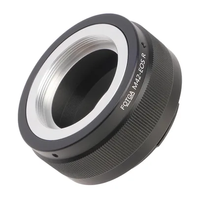 FOTGA 렌즈 마운트 어댑터 링 (M42 나사 렌즈용) - R3 R5 R5C R6 Mark II R7 R8 R10 카메라 (캐논 EOS R 마운트 미러리스 카메라용)