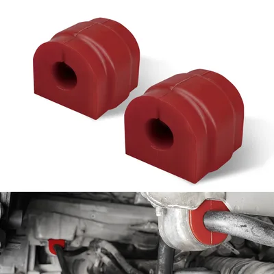 베빈시 프론트 안티 롤 스웨이 바 폴리우레탄 부싱 80A, BMW E46 325i 330i 325Ci 330Ci 호환, 31351097179 대체품