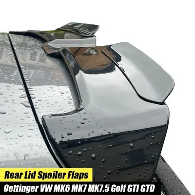 폭스바겐 액세서리 VW 골프 VI VII MK6 MK7 7.5 R GTI GTD R-LINE 폴로 오팅거 루프 스포일러 익스텐션 플랩 리어 윙