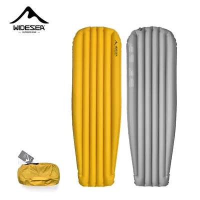 Widesea 캠핑 풍선 매트리스 R8 Ultraligt Air Matt 야외 슬리핑 매트 자체 팽창 에어 침대 관광 장비 용품