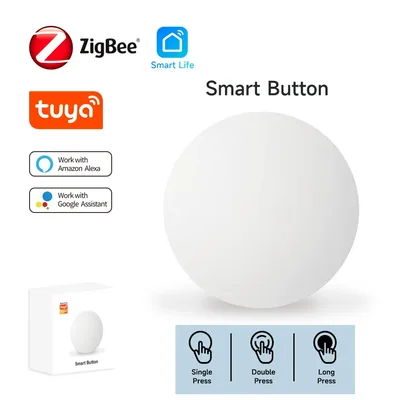 Ewelink ZigBee 3.0 스마트 푸시 버튼 무선 스위치에는 배터리 앱이 포함되어 있습니다. 원격 제어 자동화 시나리오 스위치는 Z2M과 함께 작동합니다.