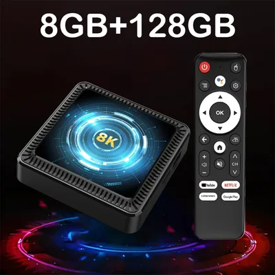 YOZHIXU 초고속 Q19 스마트 TV 박스 안드로이드 16 8GB 128GB 스트리밍 미디어 플레이어 H618 5G 와이파이 BT6.0 Wifi6 구글 음성 지원 셋톱박스