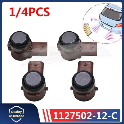 1/4PCS 주차 센서 1127502-12-C Tesla 3 X S Y 2016 2017 2018 2019 2020 2021 PDC 센서