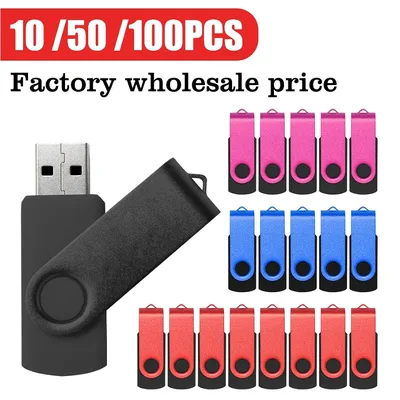 10/50/100개 무료 맞춤형 로고 2.0 USB 플래시 드라이브 4GB 8GB 16GB 메모리 스틱 펜드라이브 32GB 64GB 1GB USB 스틱 플래시 디스크 U 디스크