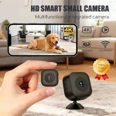 4K HD 보안 카메라 WiFi 무선 광각 실내 야간 투시 모션 감지 2방향 오디오 홈 감시 모니터 2026