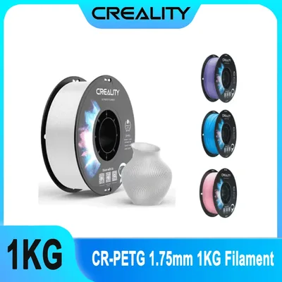 CREALITY CR-PETG 필라멘트 1KG 1.75mm 고온 친환경 무취 무독성 우수한 3D 프린터 필라멘트 새로운 색상
